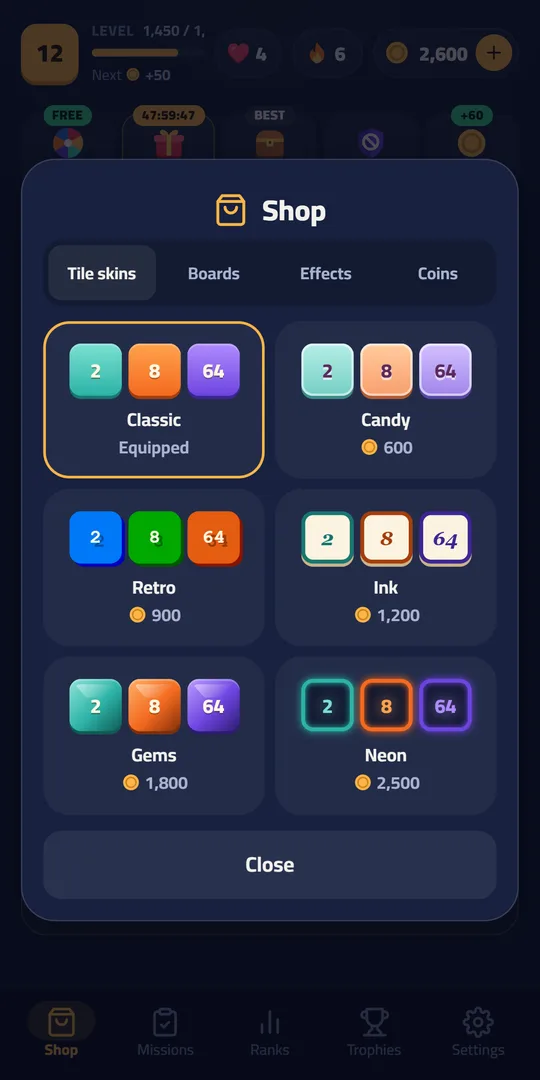 Tile skins shop